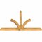 Ekena Millwork Redmond Rough Sawn Timber Gable Bracket, Western Red Cedar, 84"W x 56"H x 4"D x 4"F, 16/12 Pitch GBW084X56X0404RED00RWR - alternate 5
